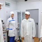 Оксана Лут и Вениамин Кондратьев оценили мощности Кореновского молочно-консервного комбината